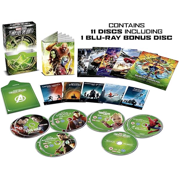 MCU フェーズ3 セット売り　23作品　DVD&Blu-rayセット MCU フェーズ3 セット売り 23作品 DVD&Blu-rayセット Blu-ray